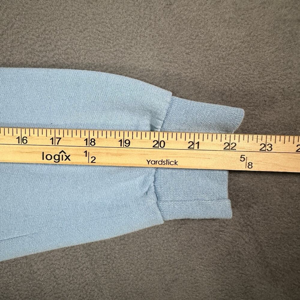 Nike Sweatshirt Blue Women Medium Butterfly Crewneck Streetwear JERZEES Tag - Picture 9 of 10